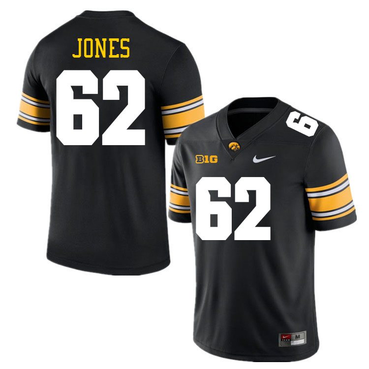 Cal Jones Iowa Jersey,University Of Iowa Hawkeyes Fotoball Uniforms,Jersey,Gears-Black